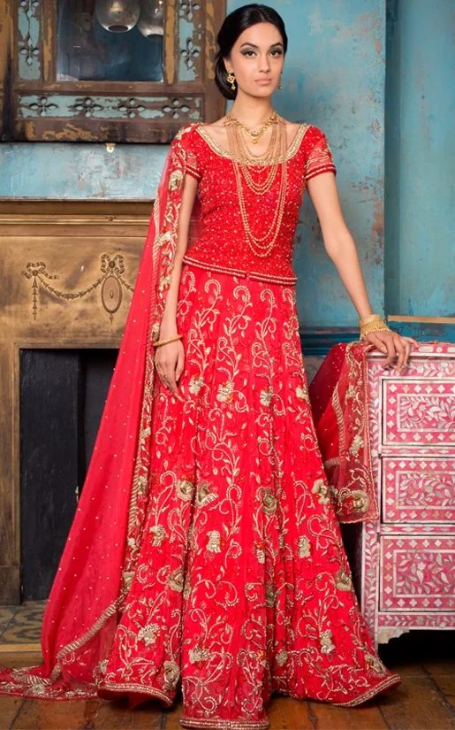 Red Lehenga - Heritage Collection