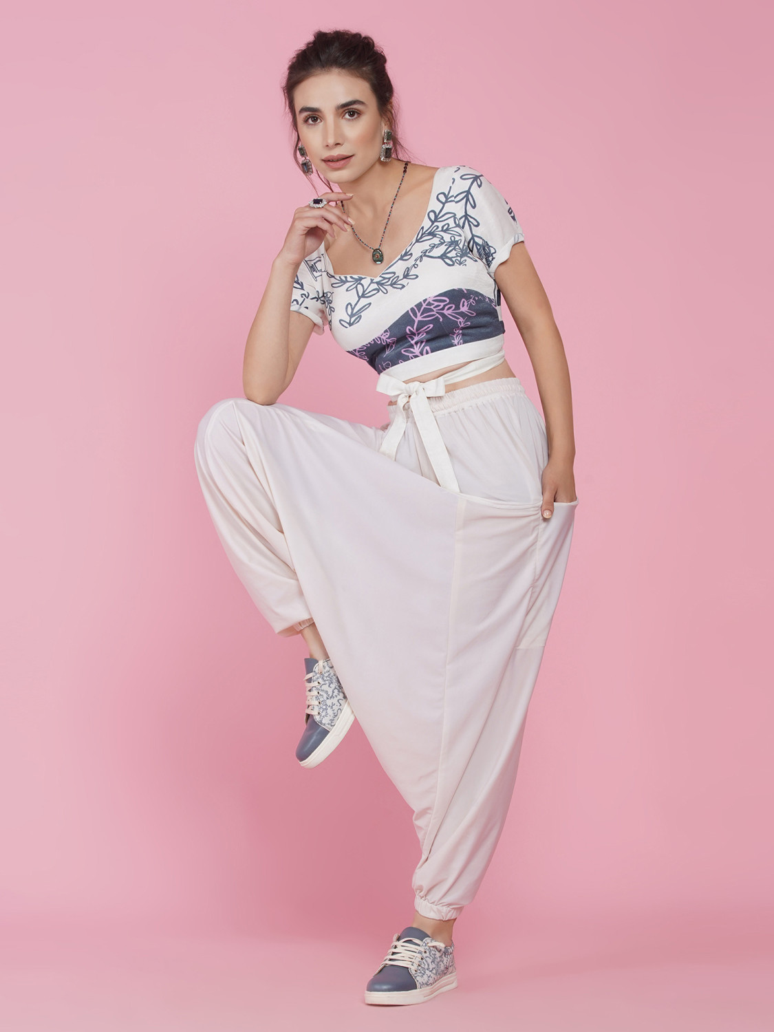 LDN fusion Trousers - Cream